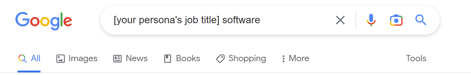 Software Search Query
