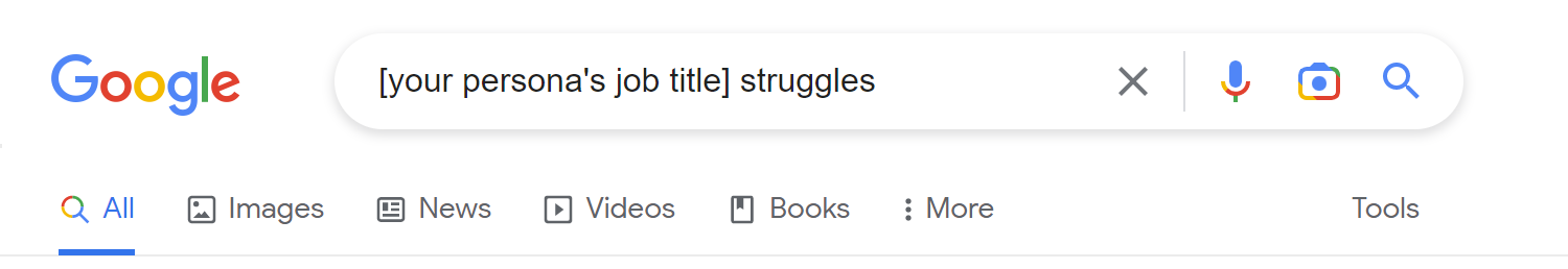 Struggles Search Query