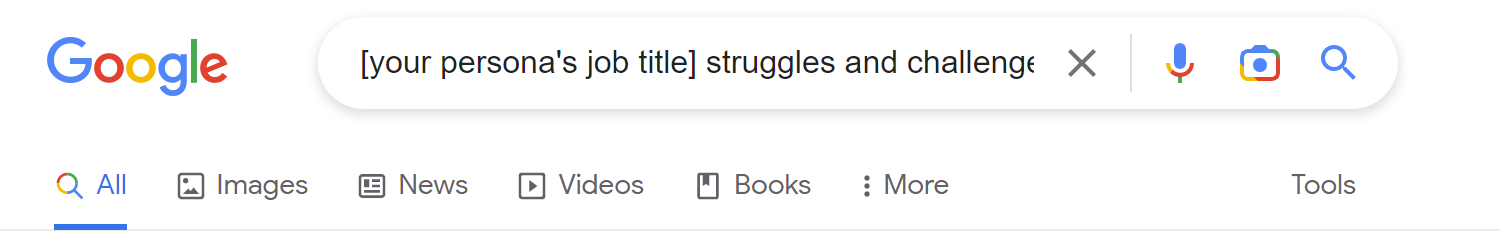 Struggles and Challenges Search Query