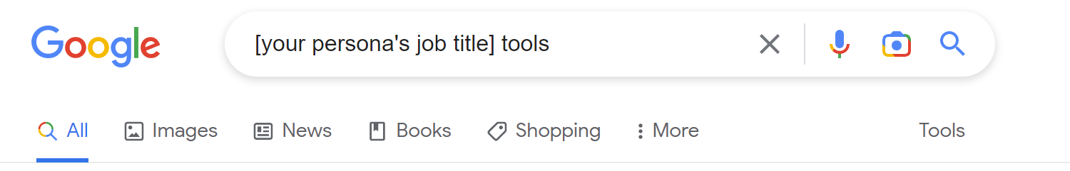Tools Search Query